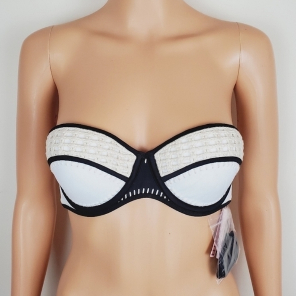 Victoria's Secret the flirt bandeau swim top size 36B